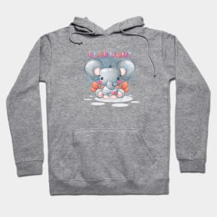 Sweet Baby Elephant Hoodie